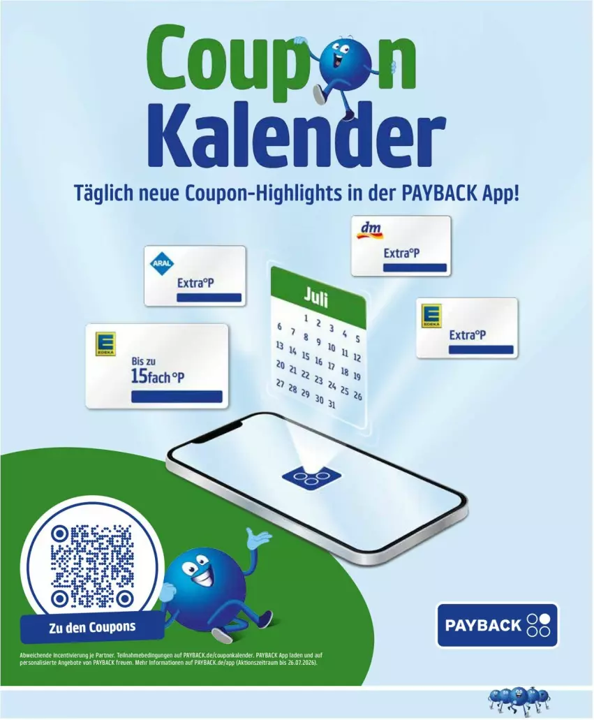 Aktueller Prospekt Edeka - Prospekte - von 13.07 bis 18.07.2026 - strona 26 - produkty: coupon, payback