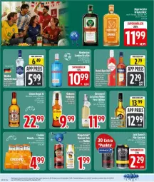 Gazetka promocyjna Edeka - Prospekte - Gazetka - ważna od 18.07 do 18.07.2026 - strona 18 - produkty: alkohol, blended scotch, blended scotch whisky, deka, dry gin, eis, enders, Germ, getränk, gin, Gorbatschow, Havana Club, jack daniel, jack daniels, jägermeister, K2, kräuter, kräuterlikör, licor, licor 43, likör, london dry, london dry gin, Meister, Mixgetränk, orange, regal, reis, scotch, scotch whisky, Ti, whisky, wodka, ZTE