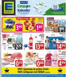 Gazetka promocyjna Edeka - Prospekte - Gazetka - ważna od 18.07 do 18.07.2026 - strona 3 - produkty: alkohol, aperitif, beere, beeren, beutel, braten, coupon, deka, Dr. Oetker, feinwaschmittel, fertiggericht, flasche, frosta, grill, gulasch, heidelbeere, heidelbeeren, HP, LG, müsli, Nektar, nektarinen, nuss, Paula, payback, perwoll, schnitzel, schwein, schweine, schweine-schnitzel, Ti, vita, vitalis, vitalis müsli, waschmittel, wein, weine, Weißwurst, wurst