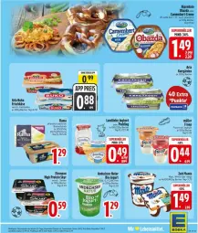 Gazetka promocyjna Edeka - Prospekte - Gazetka - ważna od 18.07 do 18.07.2026 - strona 7 - produkty: Alpenhain, andechser natur, arla, arla buko, Becher, bio, Buko, camembert, creme, deka, ehrmann, frischkäse, froop, frucht, joghur, joghurt, jogurt, Käse, landliebe, landliebe joghurt, monte, Müller, natur, obazda, pudding, rama, Skyr, zott, Zott Monte
