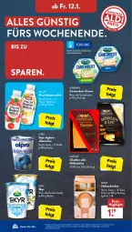 Gazetka promocyjna AldiSud - IN ZWEI WOCHEN - Gazetka - ważna od 13.01 do 13.01.2023 - strona 18 - produkty: alle artikel ohne dekoration, Alpenhain, alpro, arla, Becher, bourbon, butter, buttermilch, camembert, cheddar, creme, dekoration, eis, erbsen, flasche, frucht, früchte, Garten, gin, Grüne Erbsen, höhlenkäse, hülsenfrüchte, joghur, joghurt, Käse, kräuter, LG, milch, Müller, natur, Nektar, pfirsich, reis, senf, Skyr, soja, Ti, vanille, ZTE