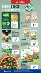 Gazetka promocyjna AldiSud - IN ZWEI WOCHEN - Gazetka - ważna od 13.01 do 13.01.2023 - strona 22 - produkty: aldi, bio, bio-joghurt, butter, Cap, chili, eis, elle, ente, gewürz, Gewürzmühle, joghur, joghurt, joghurt mild, Knödel, LG, Ofen, pizza, reis, Semmel, Semmelknödel, spinat, steinofen, Ti, trolli