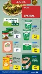 Gazetka promocyjna AldiSud - IN ZWEI WOCHEN - Gazetka - ważna od 13.01 do 13.01.2023 - strona 23 - produkty: aldi, alle artikel ohne dekoration, auer, Becher, beutel, bio, bio-joghurt, butter, dekoration, eis, gin, joghur, joghurt, joghurt mild, leberwurst, LG, pesto, Pommersche, pute, putenbrust, reis, rügenwalder, Sauerrahm, tee, teekanne, Ti, wurst, Yo, ZTE