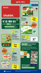 Gazetka promocyjna AldiSud - IN ZWEI WOCHEN - Gazetka - ważna od 13.01 do 13.01.2023 - strona 24 - produkty: aldi, aufstrich, bio, blume, bresso, brot, brotaufstrich, decke, eis, Falafel, garden gourmet, iglo, kosmetik, kräuter, LG, mam, mit zwiebeln, reis, spinat, Ti, Vegeta, zwiebel, zwiebeln