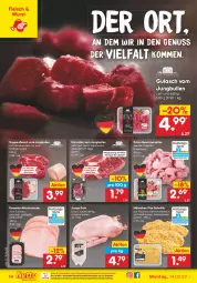 Gazetka promocyjna Netto Marken-Discount - Filial-Angebote - Gazetka - ważna od 19.03 do 19.03.2022 - strona 14 - produkty: bohne, bohnen, eis, ente, entrecôte, fleisch, geschnetzeltes, gulasch, Hähnchenfleisch, jungbullen, kasseler, küche, Küchen, ndk, nuss, pute, putenbrust, reis, saft, schwein, steak, suppe, suppen, suppenfleisch, Ti, usb, versandkostenfrei, wein, wurst, Zelt