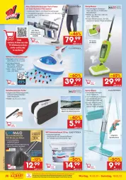 Gazetka promocyjna Netto Marken-Discount - Filial-Angebote - Gazetka - ważna od 19.03 do 19.03.2022 - strona 26 - produkty: akku, auer, bodenstaubsauger, Bodentücher, bürste, eimer, eis, elle, Germ, gsw, handstaubsauger, kraft, ndk, Reinigung, reis, staubsauger, Ti, tücher, Urinal, versandkostenfrei, wandhalterung, wasser, wassertank, WC-Bürste, ZTE