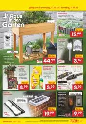 Gazetka promocyjna Netto Marken-Discount - Filial-Angebote - Gazetka - ważna od 19.03 do 19.03.2022 - strona 37 - produkty: angebot, auer, auto, Bau, beleuchtung, blume, blumen, discount, dünger, eis, elle, ente, Garten, Holz, kräuter, kräutern, Kugel, lamm, leds, Leuchte, leuchten, Mode, orchidee, orchideen, pflanze, pflanzen, Rauch, reis, rwe, Schere, solarleuchte, Ti, tisch, tischleuchte, topf, vita, wasser, ZTE