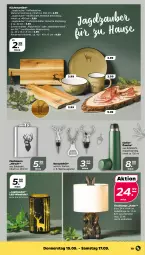 Gazetka promocyjna Netto - Woche 37 - Gazetka - ważna od 17.09 do 17.09.2022 - strona 19 - produkty: Becher, edelstahl, elle, flasche, Frühstücksteller, Holz, isolierflasche, kaffee, kaffeebecher, küche, Küchen, Lampe, leuchtmittel, müsli, Müslischale, Ria, rind, Schal, Schale, schneidebrett, teller, Ti, tisch, Tischlampe, wein, windlicht