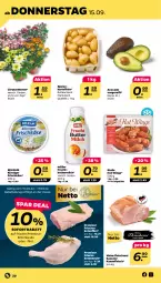 Gazetka promocyjna Netto - Woche 37 - Gazetka - ważna od 17.09 do 17.09.2022 - strona 20 - produkty: avocado, butter, buttermilch, chrysanthemen, eis, ente, Entenkeule, filet, fleisch, Fleischerei, frischkäse, frucht, kartoffel, kartoffeln, Käse, kasseler, Körniger Frischkäse, LG, milch, milram, Müller, Schere, sofortrabatt, speisekartoffeln, Ti, topf