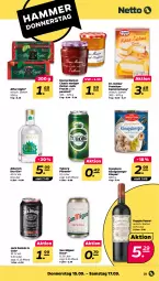 Gazetka promocyjna Netto - Woche 37 - Gazetka - ważna od 17.09 do 17.09.2022 - strona 21 - produkty: after eight, backmischung, Berger, bonne maman, cola, doppio passo, Dr. Oetker, dreistern, dry gin, eis, frucht, gin, jack daniel, jack daniels, Königsberger Klopse, mam, passo, pils, pilsener, reis, Ti, zucker