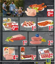 Gazetka promocyjna Edeka - Prospekte - Gazetka - ważna od 30.08 do 30.08.2025 - strona 19 - produkty: Bau, bauchscheiben, bio, eis, fleisch, lebensmittel, minutenschnitzel, natur, reis, schnitzel, ZTE