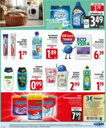 Gazetka promocyjna Edeka - Prospekte - Gazetka - ważna od 30.08 do 30.08.2025 - strona 26 - produkty: beutel, colgate, creme, cremedusche, deka, dusche, duschgel, flasche, geschirr, Kuschelweich, LG, olive, palmolive, payback, reiniger, sagrotan, somat, Ti, Tiere, waschmittel, weichspüler, zahncreme