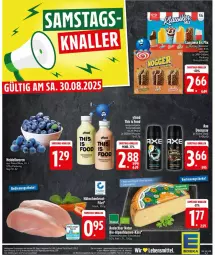Gazetka promocyjna Edeka - Prospekte - Gazetka - ważna od 30.08 do 30.08.2025 - strona 30 - produkty: Abtei, axe, deka, eis, ente, hähnchenbrust, Käse, langnese, langnese eis, österreichischer schnittkäse, reis, schnittkäse, tee, Ti, ZTE