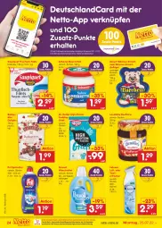 Gazetka promocyjna Netto Marken-Discount - Filial-Angebote - Gazetka - ważna od 30.07 do 30.07.2022 - strona 24 - produkty: aufstrich, baileys, brot, brotaufstrich, buch, deutschlandcard, Dr. Oetker, eis, erde, febreze, filet, filets, fisch, Geflügel, konfitüre, landliebe, meerrettich, milch, natur, natura, ndk, perwoll, pril, pudding, reinert, reis, Rettich, saupiquet, schamel, spülmittel, Textilerfrischer, thunfisch, Ti, versandkostenfrei, waschmittel