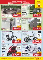 Gazetka promocyjna Netto Marken-Discount - Filial-Angebote - Gazetka - ważna od 30.07 do 30.07.2022 - strona 29 - produkty: akku, angebot, bestpreis, bett, E-Bike, eis, erde, glasplatte, Holz, Kette, kissen, latte, LG, ndk, nexus, pavillon, reis, Rückenkissen, Schal, Schale, schlauch, shimano, sonnenschutz, Sport, Ti, tisch, versandkostenfrei, Windschutz, ZTE