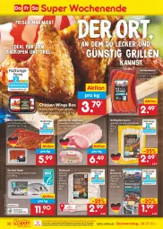 Gazetka promocyjna Netto Marken-Discount - Filial-Angebote - Gazetka - ważna od 30.07 do 30.07.2022 - strona 32 - produkty: aqua, backofen, backofen und, braten, bratwurst, chicken wings, chili, Dorade, eis, für grill und pfanne, Geflügel, gewürz, grill, grill und pfanne, grillbratwurst, küche, Küchen, ndk, Ofen, pfanne, Rauch, reis, rollbraten, saft, schwein, Ti, und pfanne, versandkostenfrei, wein, wurst