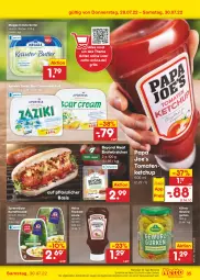 Gazetka promocyjna Netto Marken-Discount - Filial-Angebote - Gazetka - ważna od 30.07 do 30.07.2022 - strona 35 - produkty: aioli, angebot, apostels, bestpreis, butter, eis, feinkost, gewürz, Gewürzgurke, gewürzgurken, grill, gurke, gurken, heinz, kartoffel, kartoffelsalat, ketchup, kräuter, kräuterbutter, Kühne, meggle, reis, salat, sauce, sour cream, spreewälder, Ti, tomate, tomaten, tomatenketchup, würstchen, Yo, zaziki, ZTE