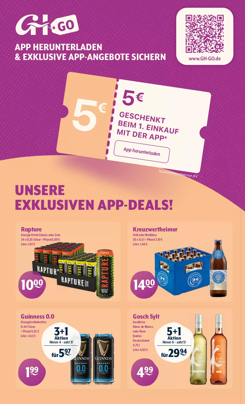 Aktueller Prospekt Getraenke Hoffmann - Prospekte - von 02.03 bis 07.03.2026 - strona 9 - produkty: alkohol, angebot, angebote, Bad, bier, de blancs, drink, eimer, Guinness, Ti