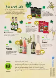 Gazetka promocyjna Denns Biomarkt - Prospekte - Gazetka - ważna od 04.01 do 04.01.2022 - strona 12 - produkty: alkohol, angebot, angebote, aperitif, auer, bier, bio, bitter lemon, brezel, chips, Couch, dennree, dip, drucker, eis, elle, Engel, ente, erde, frucht, geback, huober, kerze, lamm, limo, limonade, mac, nuss, ohne alkohol, Omep, puma, reis, rezept, rezepte, Ria, sekt, snack, spumante, Ti, tisch