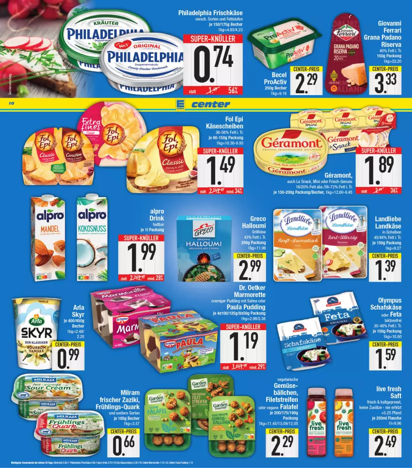 Aktueller Prospekt E Center - Angebote der Woche - von 13.06 bis 18.06.2022 - strona 10 - produkty: grill, Käse, Ti