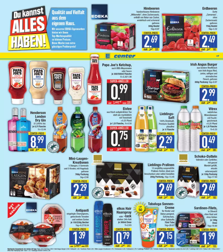 Aktueller Prospekt E Center - Angebote der Woche - von 13.06 bis 18.06.2022 - strona 17 - produkty: bier, eis, leine, reis, Ti