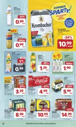 Gazetka promocyjna Combi - Prospekte - Gazetka - ważna od 27.07 do 27.07.2024 - strona 20 - produkty: Alwa, apfel, Apfelschorle, bier, cola, corona, corona extra, drink, eis, elle, energy drink, flasche, glasflasche, hella, krombache, krombacher, malz, mineralwasser, Nektar, Paula, paulaner, pfanne, Pfanner, reis, säfte, schorle, Sport, tee, Ti, vita, vitamalz, Vivaris, volvic, wasser, ZTE