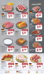 Gazetka promocyjna Combi - Prospekte - Gazetka - ważna od 27.07 do 27.07.2024 - strona 5 - produkty: ananas, braten, bratwurst, eis, Elan, fleisch, gewürz, grill, Grillkäse, grobe bratwurst, hähnchenbrust, hähnchenschenkel, Halloumi, henkel, joghur, joghurt, kalbsschnitzel, Käse, knoblauch, kotelett, kräuter, kräutern, lamm, lammkotelett, mac, natur, pute, putenschnitzel, quark, rind, rinder, saft, schenkel, schnitten, schnitzel, schwein, schweine, schweinefleisch, Spezi, steak, Ti, tzatziki, wein, weine, würfel, wurst, zwiebel, zwiebeln