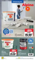 Gazetka promocyjna Lidl - Aktionsprospekt - Gazetka - ważna od 21.05 do 21.05.2022 - strona 32 - produkty: alpina, Bau, eimer, fassadenfarbe, LG, ndk, Parkside, Schal, Schale, Ti, Zement