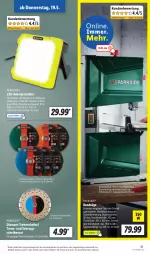 Gazetka promocyjna Lidl - Aktionsprospekt - Gazetka - ważna od 21.05 do 21.05.2022 - strona 35 - produkty: angebot, aust, Brei, dell, eis, Elan, elle, leds, Mode, Parkside, reis, säge, steckdose, Ti, tisch, Winkelschleifer, ZTE