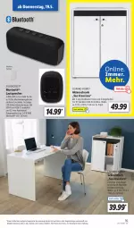 Gazetka promocyjna Lidl - Aktionsprospekt - Gazetka - ważna od 21.05 do 21.05.2022 - strona 39 - produkty: akku, Aktenschrank, angebot, batterie, deka, dell, eis, elle, ladekabel, lautsprecher, li-ion-akku, Mode, ordner, reis, Schrank, schreibtisch, silvercrest, Ti, tisch, usb, ZTE