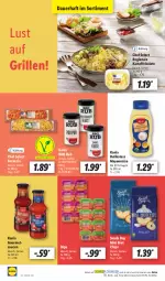 Gazetka promocyjna Lidl - Aktionsprospekt - Gazetka - ważna od 21.05 do 21.05.2022 - strona 6 - produkty: ACC, auer, brot, chips, dip, Focaccia, grill, kartoffel, kartoffelsalat, mayonnaise, ndk, rapsöl, salat, salate, sauce, saucen, Schal, Schale, snack, Ti, Yo
