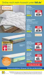 Gazetka promocyjna Lidl - Aktionsprospekt - Gazetka - ważna od 21.05 do 21.05.2022 - strona 60 - produkty: angebot, angebote, bett, decke, eis, elle, federkern, kaltschaum-matratze, kaltschaummatratze, kissen, kopfkissen, matratze, matratzen, ndk, reis, rel, Schal, Schale, Schaummatratze, steppbett, Tasche, taschen, taschenfederkern-matratze, telefon, Ti, uhr, versandkostenfrei