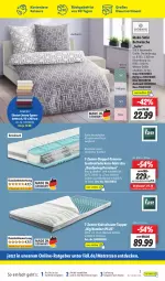 Gazetka promocyjna Lidl - Aktionsprospekt - Gazetka - ważna od 21.05 do 21.05.2022 - strona 61 - produkty: asti, auer, Bau, baumwolle, bett, Betttuch, bettwäsche, decke, federkern, jersey-spannbetttuch, kissen, Kissenbezug, korb, latte, LG, mako-satin bettwäsche, matratze, matratzen, ndk, ring, spannbetttuch, Tasche, taschen, taschenfederkern-matratze, Ti, tisch, topper, tuc, wolle