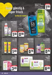 Gazetka promocyjna Edeka - Angebote der Woche - Gazetka - ważna od 17.06 do 17.06.2023 - strona 20 - produkty: aktionspreis, bebivita, beutel, deo, eis, feuchttücher, flasche, garnier, gefrierbeutel, hipp, Hysan, reis, roll-on, shampoo, shampoo oder spülung, spülung, Ti, tuc, tücher, vita, windeln, ZTE