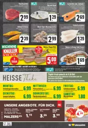 Gazetka promocyjna Edeka - Angebote der Woche - Gazetka - ważna od 17.06 do 17.06.2023 - strona 24 - produkty: aktionspreis, angebot, angebote, aqua, arla, braten, Dorade, dorade royal, eis, elle, fisch, fische, Fischer, fleisch, garnelen, grill, honig, knoblauch, lack, lebensmittel, LG, mac, malz, matjes, nuss, pfanne, Rauch, reis, riesengarnelen, saft, sauce, Schere, senf, tee, telefon, thunfisch, Ti, uhr, Yo