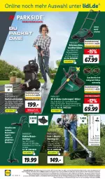 Gazetka promocyjna Lidl - Wochen-Highlights im Onlineshop - Gazetka - ważna od 08.10 do 08.10.2023 - strona 2 - produkty: akku, Akku-Laubsauger, angebot, angebote, Behälter, Brei, eis, Elektro, elle, heckenschere, hochdruckreiniger, ladegerät, Laubsauger, ndk, Parkside, rasen, rasentrimmer, reiniger, reis, rel, sac, Schal, Schale, Schere, telefon, Ti, uhr, weck