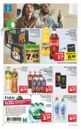 Gazetka promocyjna Marktkauf - Prospekt - Gazetka - ważna od 08.05 do 08.05.2021 - strona 26 - produkty: Alwa, bier, coca-cola, cola, coupon, coupons, deka, drink, eis, elle, energy drink, erde, erfrischungsgetränk, fanta, flasche, fuzetea, getränk, gin, hasseröder, limo, limonade, Mezzo Mix, mineralwasser, monster, natur, pepsi, reis, rel, Schwip Schwap, sofortrabatt, sprite, Ti, volvic, volvic natürliches, wasser