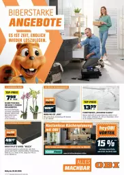 Gazetka promocyjna Obi - Prospekte - Gazetka - ważna od 29.02 do 29.02.2024 - strona 1 - produkty: arbeitsplatte, auer, Blüte, Brei, brie, eis, feinsteinzeug, küche, Küchen, laminat, latte, Mett, orchidee, phalaenopsis, reis, Schmetterling, Ti, tisch, top-preis, topf, ZTE