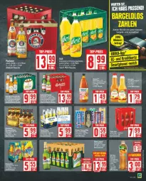 Gazetka promocyjna Edeka - Prospekte - Gazetka - ważna od 12.10 do 12.10.2024 - strona 13 - produkty: eis, erfrischungsgetränk, erfrischungsgetränke, flasche, getränk, getränke, Paula, paulaner, reis, Tasche, top-preis