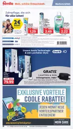 Gazetka promocyjna Famila - Prospekte - Gazetka - ważna od 27.04 do 27.04.2024 - strona 28 - produkty: bürste, coupon, coupons, decke, Dr. Best, eis, elle, erde, flasche, gin, lack, mundspülung, Odol, oral-b, oralb, pasta, Reinigung, reis, sofort-rabatt, spülung, Tasche, teller, Ti, umhängetasche, zahnbürste, zahnpasta, ZTE