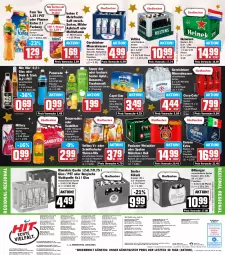 Gazetka promocyjna Hit - Wochenprospekt - Gazetka - ważna od 27.12 do 27.12.2025 - strona 23 - produkty: Alwa, angebot, angebote, apfel, apfelsaft, auer, Bad, banane, bananen, Beckers Bester, bier, bio, bitburger, braun, burger, Cap, capri-sun, coca-cola, cola, corona, decke, Deckel, desperados, eimer, eis, eistee, elle, Engel, fisch, flasche, frucht, fruchtsaft, fuze tea, gerolsteine, gerolsteiner, glasflasche, Happy Day, heineken, Hohes C, Lübecker, mineralwasser, Mio Mio, Mixer, mixery, natur, orange, Paula, paulaner, pfanne, Pfanner, Rauch, reis, rel, rheinfels quelle, saft, schöfferhofer, Spaten, Sprudel, steiner, tee, Ti, trauben, Traubensaft, uhr, veltins, vita, Waldquelle, wasser, weissbier, ZTE