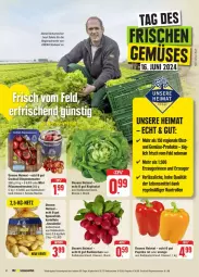 Gazetka promocyjna Edeka - Prospekte - Gazetka - ważna od 15.06 do 15.06.2024 - strona 2 - produkty: Bau, Becher, Cars, cocktail, deka, eis, elle, kartoffel, kartoffeln, kopfsalat, lebensmittel, mac, obst, orange, paprika, paprika rot, pflaume, pflaumen, radieschen, reis, rispentomaten, salat, salate, Schal, Schale, südwest, tomate, tomaten, und gemüse, ZTE