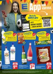 Gazetka promocyjna Edeka - Prospekte - Gazetka - ważna od 15.06 do 15.06.2024 - strona 21 - produkty: aktionspreis, angebot, bratwurst, brezel, Brezeln, deka, dry gin, ecco, eis, flasche, frucht, fruchtsecco, gin, knoblauch, kräuter, london dry, london dry gin, reis, rind, rinder, rostbratwurst, rotkäppchen, salz, sekt, Ti, tonic, tonic water, wurst