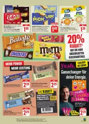 Gazetka promocyjna Edeka - Prospekte - Gazetka - ważna od 15.06 do 15.06.2024 - strona 27 - produkty: brot, chips, coupon, coupons, eis, gin, Kit Kat, leibniz, lion, oreo, rabatt-coupon, reis, rel, riegel, smarties, Ti, tuc, vita, ZTE