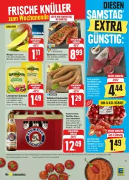 Gazetka promocyjna Edeka - Prospekte - Gazetka - ważna od 15.06 do 15.06.2024 - strona 34 - produkty: angebot, bier, braten, deka, eis, emmentaler, filet, filets, flasche, fleisch, gin, grill, Hefe, Käse, knacker, kotelett, kräuter, kräutern, leerdammer, mango, mangos, natur, nuss, Paula, paulaner, pflaume, pflaumen, reis, rind, rinder, rinderfilet, rindfleisch, Rippen, Schal, Schale, schwein, spareribs, Ti, tomate, tomaten, wein, ZTE