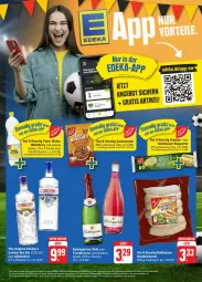 Gazetka promocyjna Edeka - Prospekte - Gazetka - ważna od 15.06 do 15.06.2024 - strona 38 - produkty: aktionspreis, alkohol, angebot, bratwurst, brezel, Brezeln, dry gin, ecco, eis, flasche, frucht, fruchtsecco, gin, gordon, Gordon’s, knoblauch, kräuter, london dry, london dry gin, reis, rind, rinder, rostbratwurst, rotkäppchen, salz, sekt, Ti, tonic, tonic water, Wild, wild berry, wurst