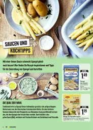 Gazetka promocyjna Edeka - Prospekte - Gazetka - ważna od 15.06 do 15.06.2024 - strona 45 - produkty: balsam, balsamico, butter, essig, hollandaise, kartoffel, kartoffeln, kräuter, kräutern, küche, lebensmittel, maggi, olive, oliven, olivenöl, petersilie, rezept, Ria, rwe, sauce, sauce hollandaise, schnittlauch, spargel, thomy, thomy les sauces, Ti
