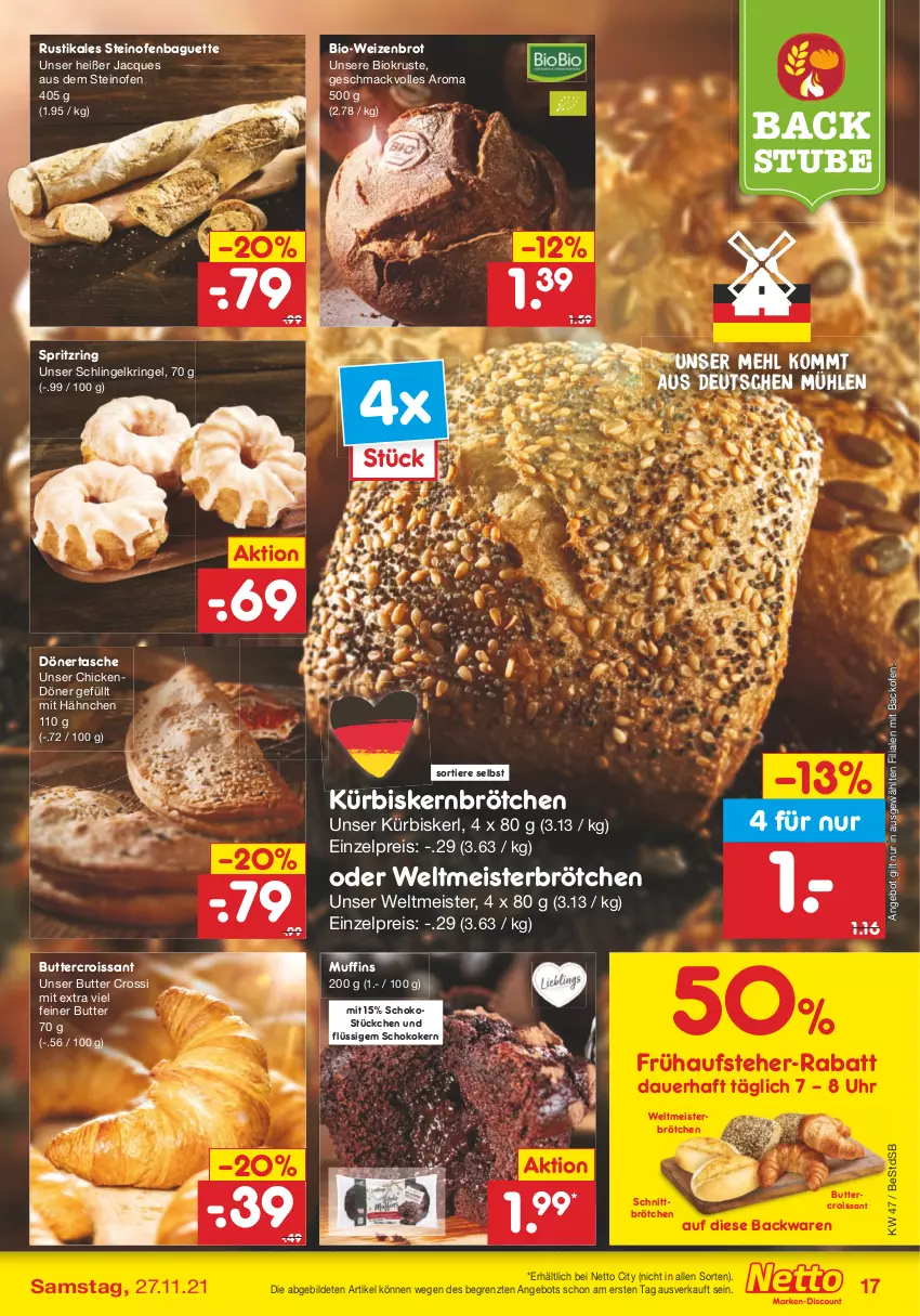 Aktueller Prospekt Netto Marken-Discount - Filial Angebote - von 22.11 bis 27.11.2021 - strona 19