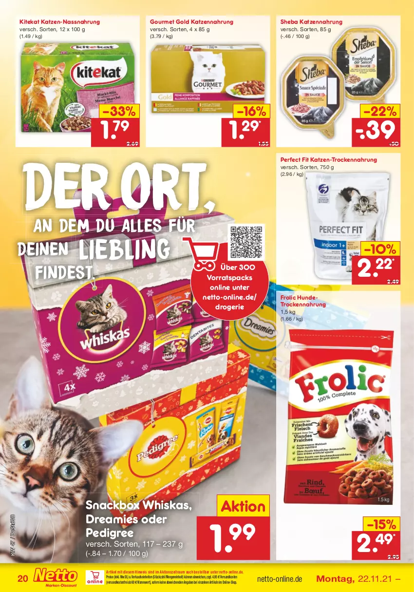 Aktueller Prospekt Netto Marken-Discount - Filial Angebote - von 22.11 bis 27.11.2021 - strona 22