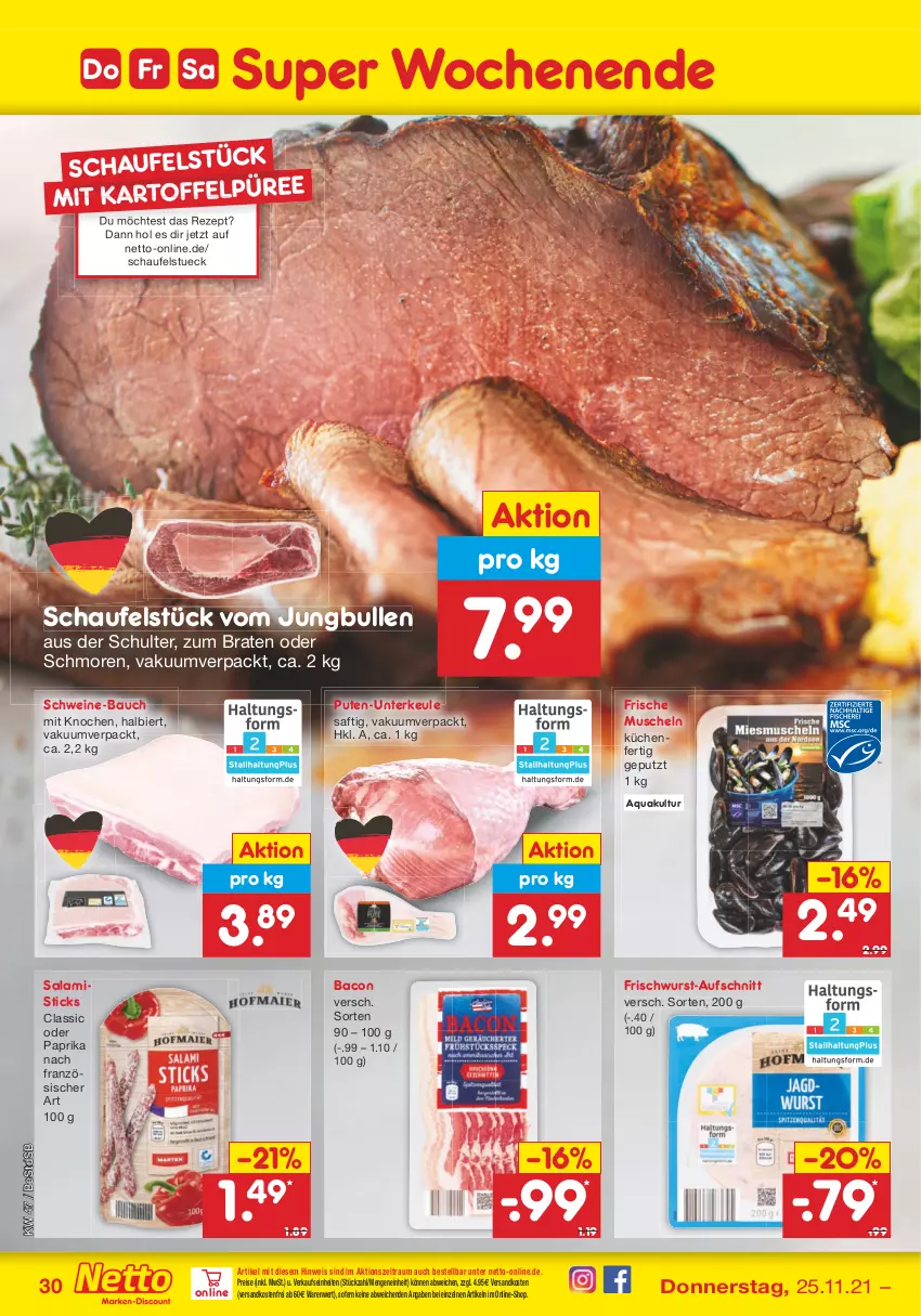 Aktueller Prospekt Netto Marken-Discount - Filial Angebote - von 22.11 bis 27.11.2021 - strona 32